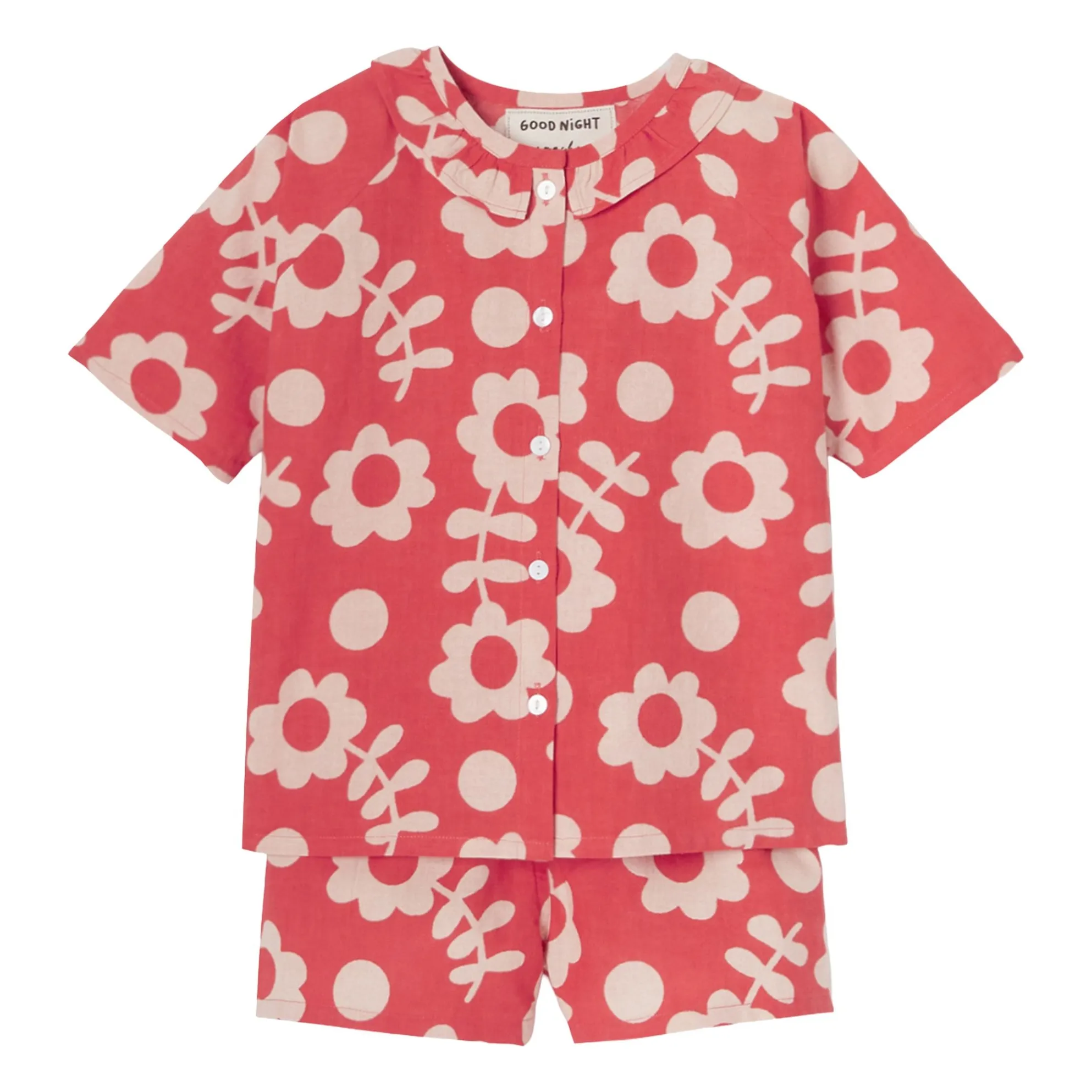Pyjama Pasera Fleurs | Mauve- Image produit n°0