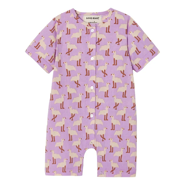 Pyjama Pimo Poussins | Mauve
