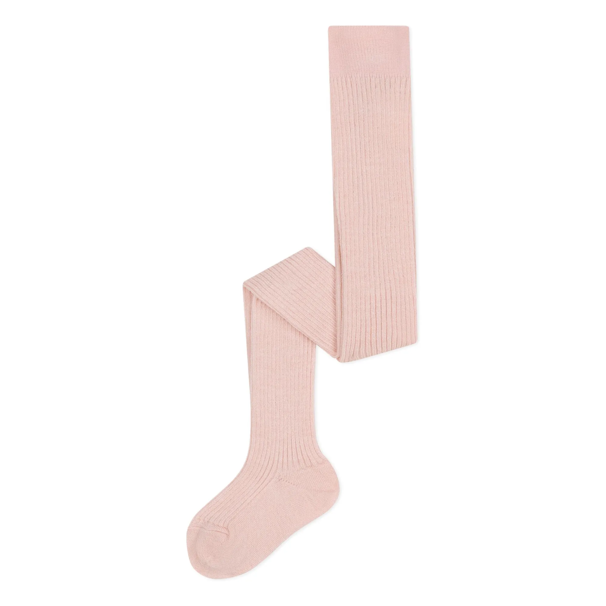 Petit Bateau Pink Baby Wool Tights