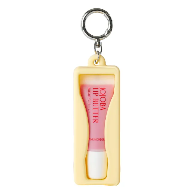 Porte-clé en silicone pour baume à lèvres