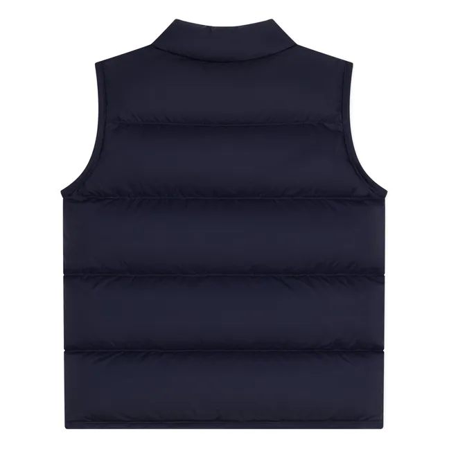 Cappotto senza maniche per bambini | Blu marino