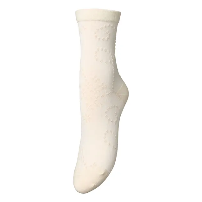 Chaussettes Anglaisia Coton | Crème