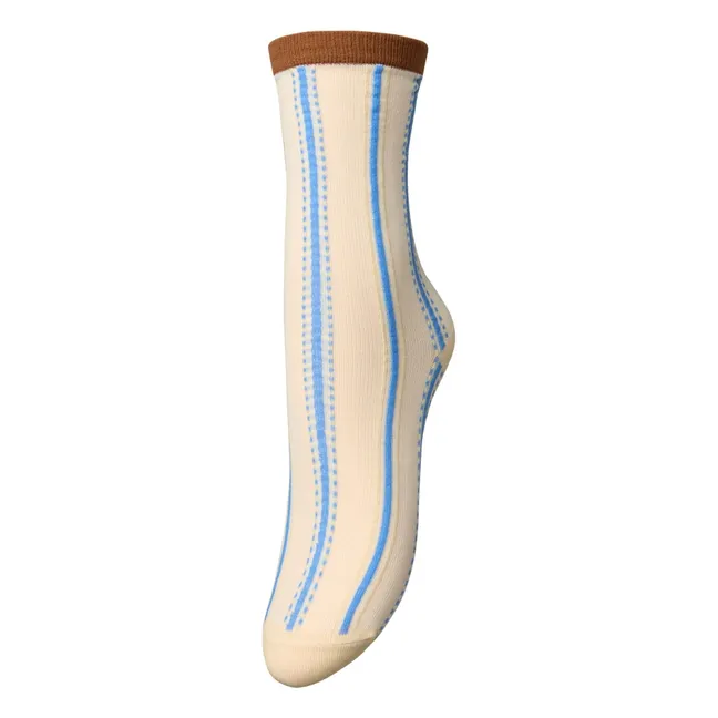 Chaussettes Linoa | Crème