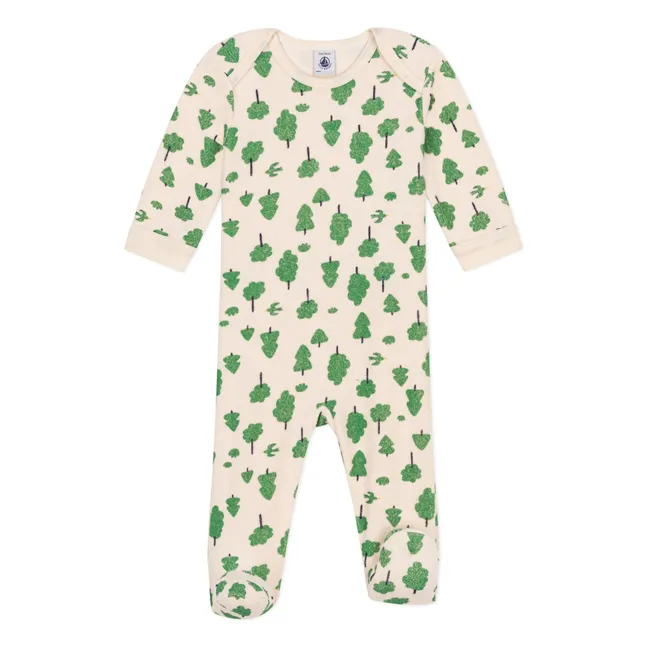 Pijama para bebé Terry Bouclette | Beige