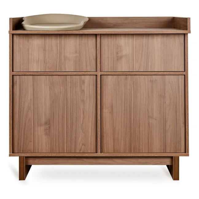 Wickelaufsatz für Kommode Kyo | Walnut