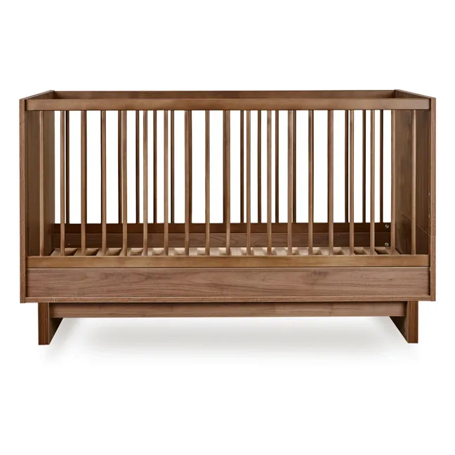 Lit bébé Kyo 70x140 | Noyer