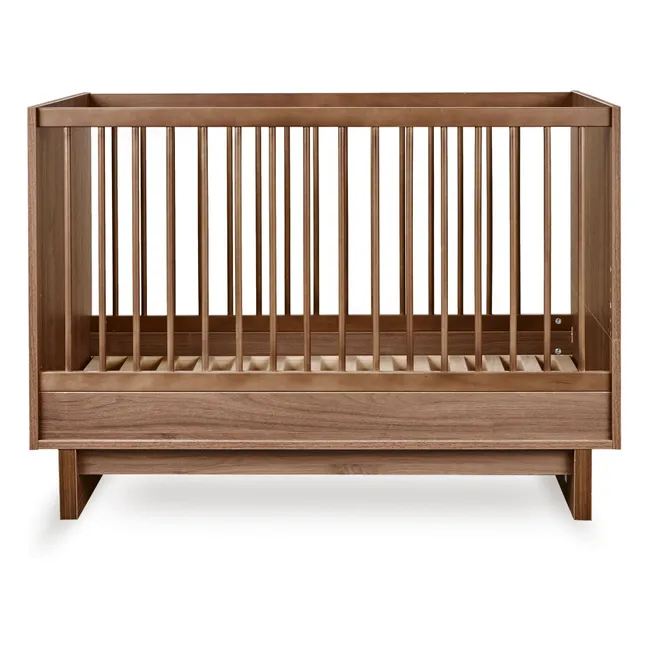 Lit bébé Kyo 70x120 | Noyer