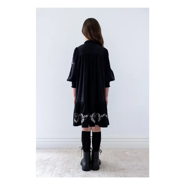 Soor Ploom - Millie Gingham Linen Dress - Ecru | Smallable