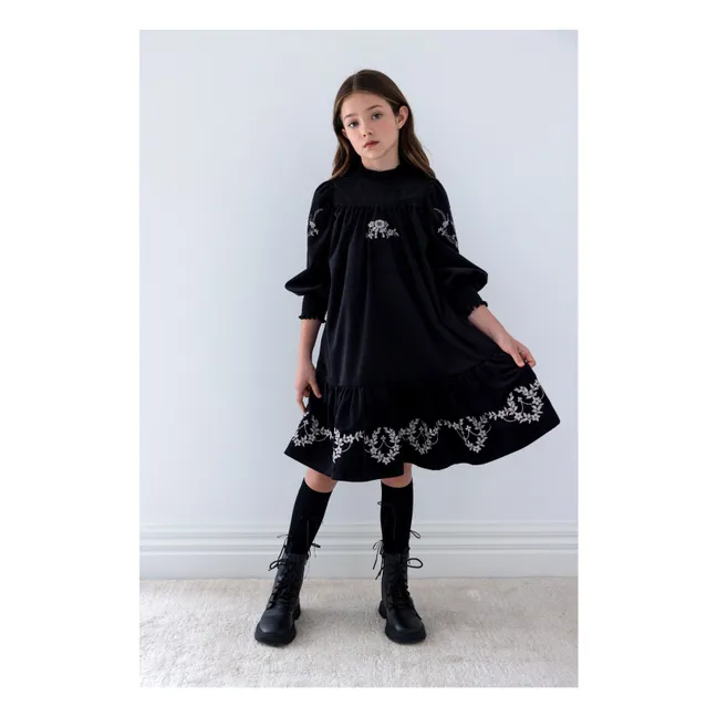 Soor Ploom - Millie Gingham Linen Dress - Ecru | Smallable