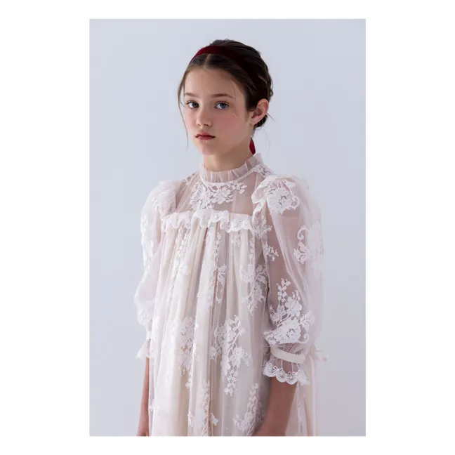 Robe Dentelle | Rose pâle
