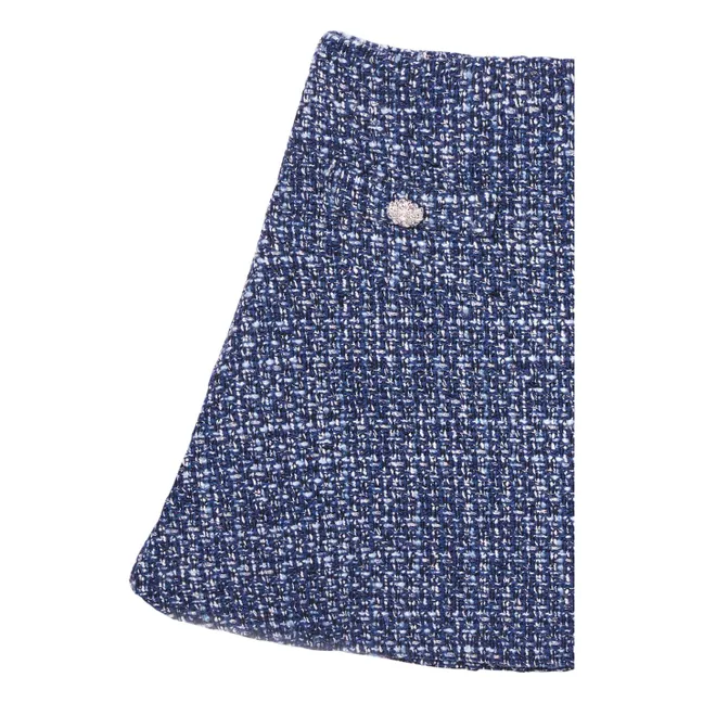 Jupe Dreamtide Tweed | Bleu marine