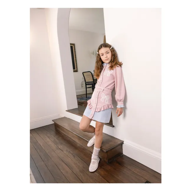 Blouse Sweet Memory Nœuds | Rose