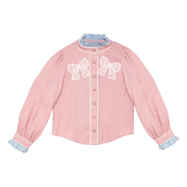 Blouse Sweet Memory Nœuds | Rose