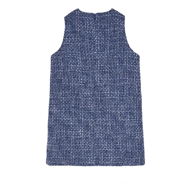 Robe Dreamtide Tweed | Bleu marine