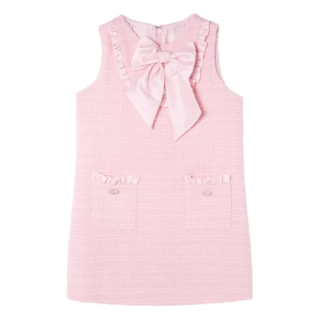 Robe Powdered Petal Tweed | Rose poudré