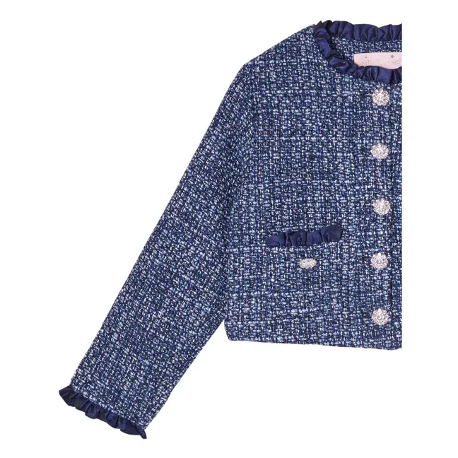 Veste Dreamtide Tweed | Bleu marine
