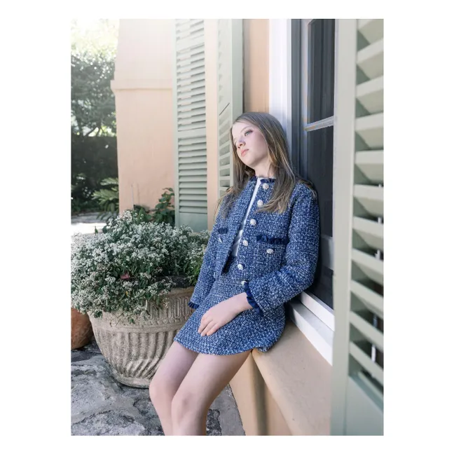 Veste Dreamtide Tweed | Bleu marine