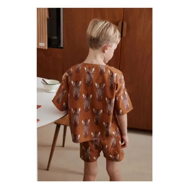 Pyjama Prial Zèbres | Marron
