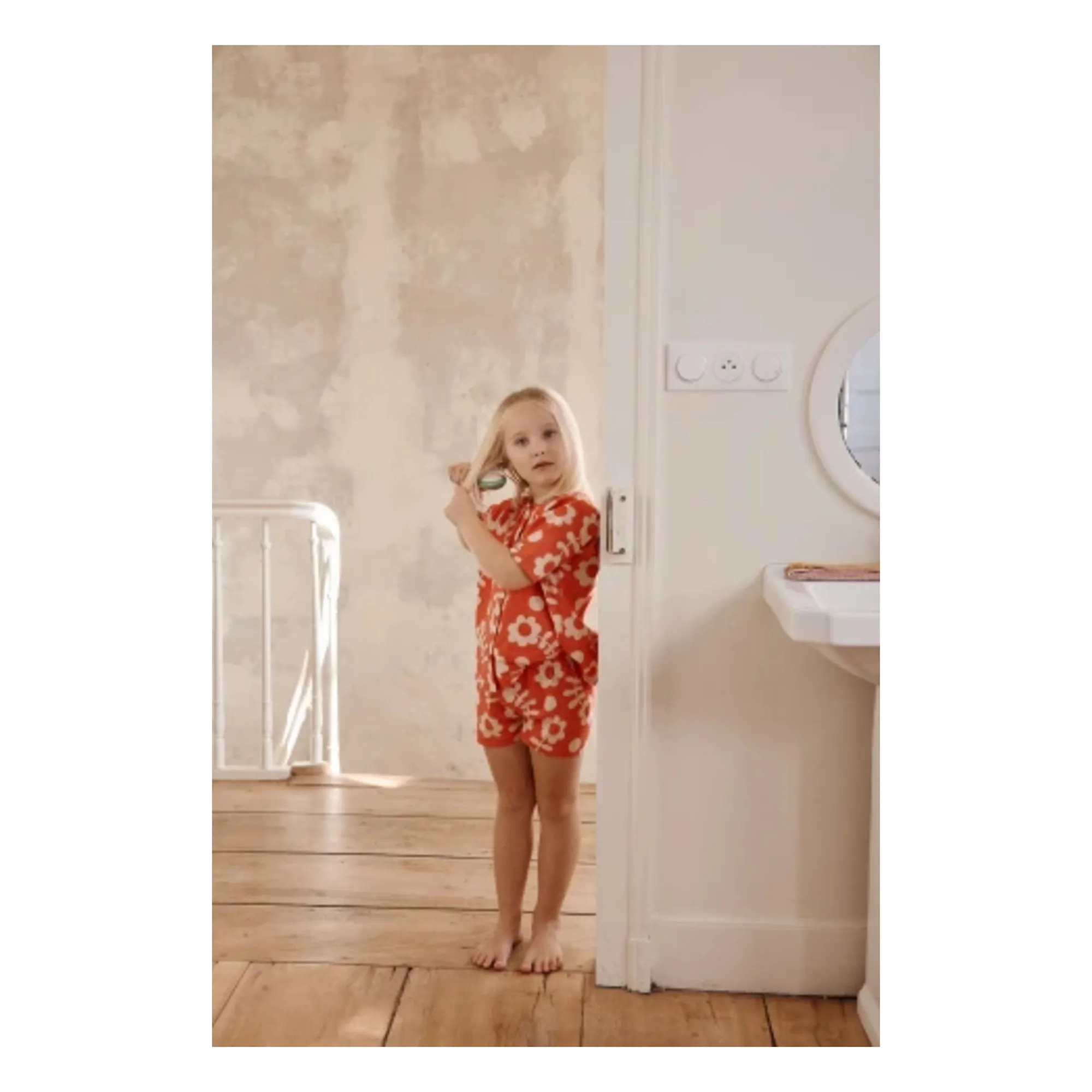 Pyjama Pasera Fleurs | Mauve- Image produit n°2