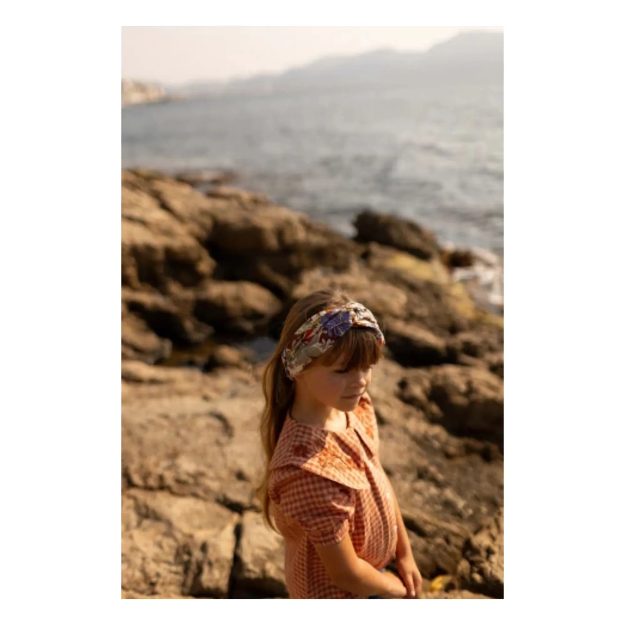 Bandeau Banda Fleuri | Rose- Image produit n°2