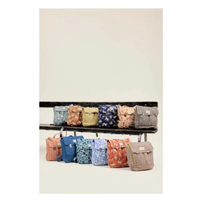 Suji Carreaux Backpack | Blue