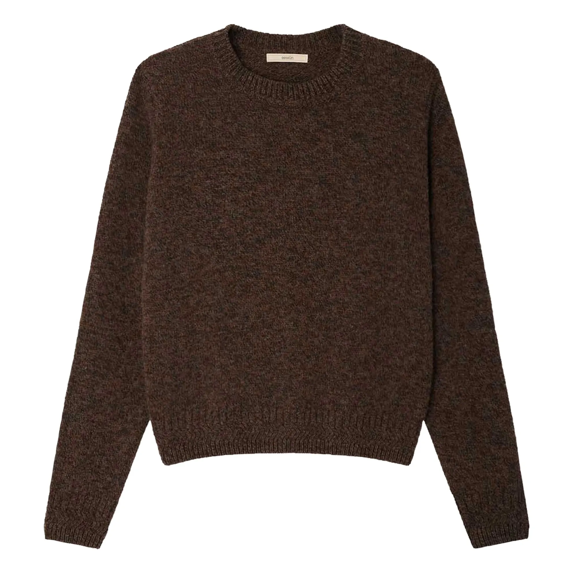 Sessùn Dark Grey Silty Merino Wool Sweater