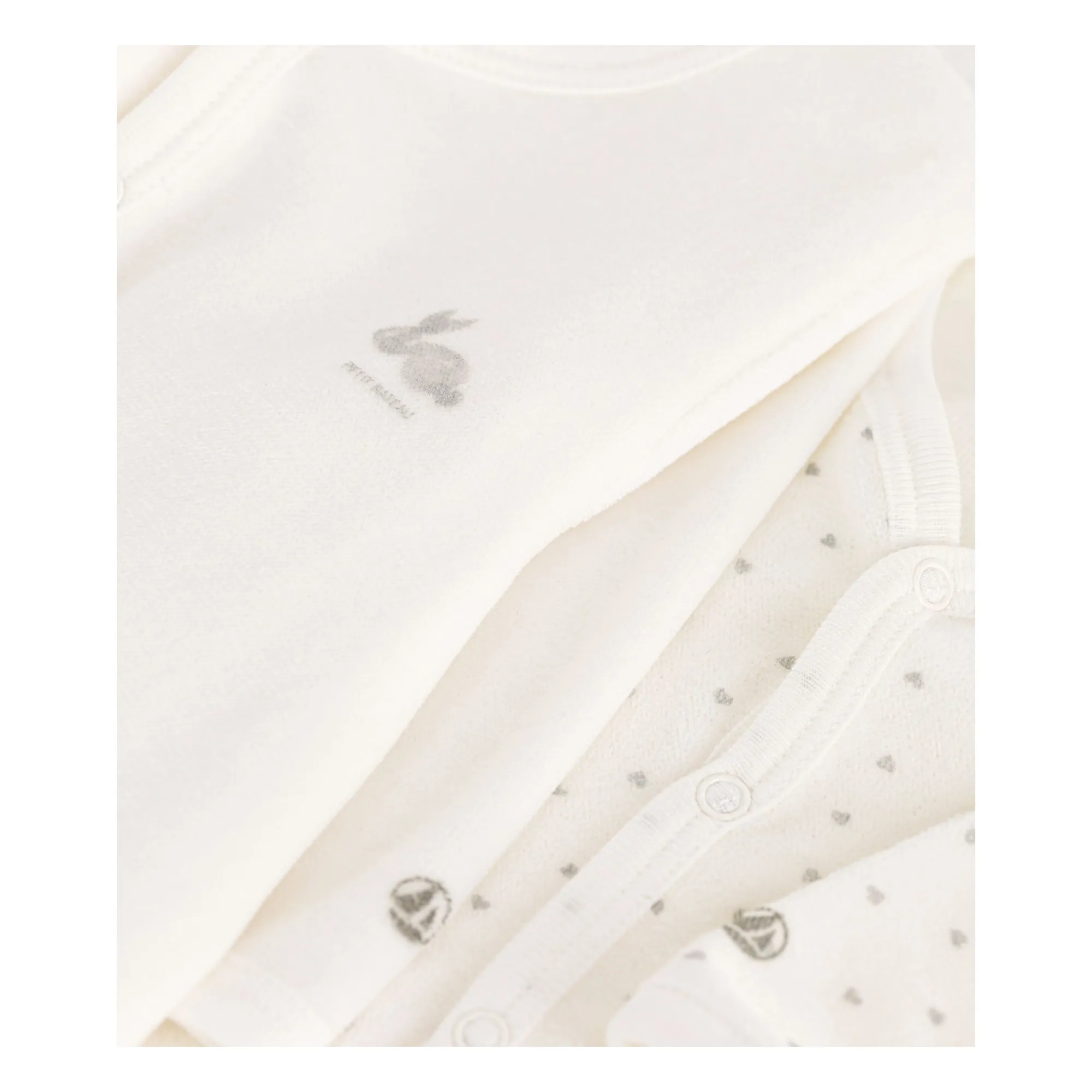 Petit Bateau - Lot 2 Pyjamas Dors Bien Velours (Petit Bateau) - Image 1