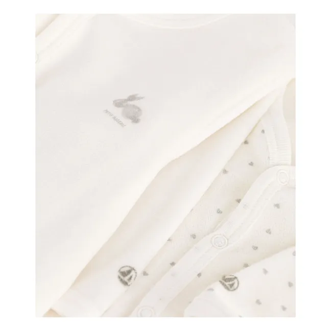 Set di 2 pigiami in velluto Sleep Well | Bianco