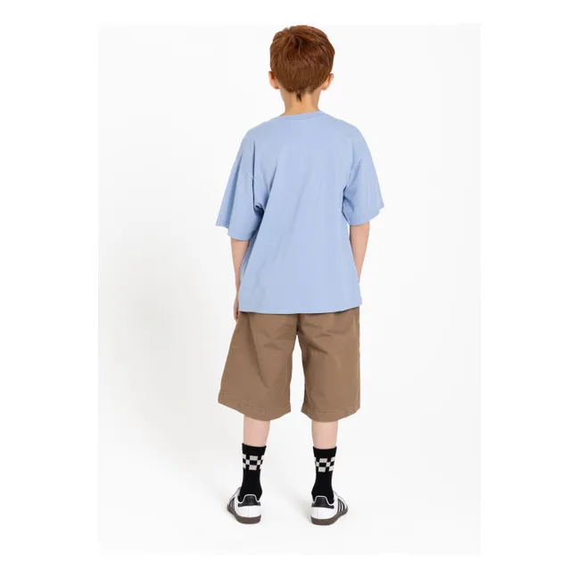 King T-shirt Organic cotton | Steel