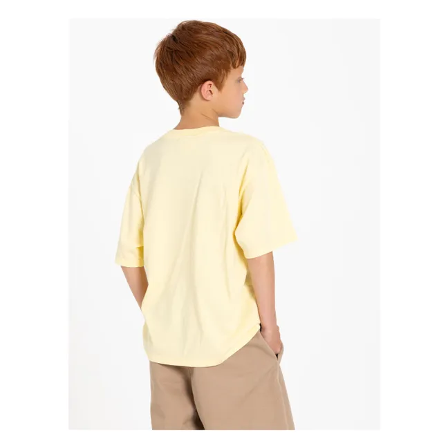 T-shirt King Coton Bio | Jaune citron