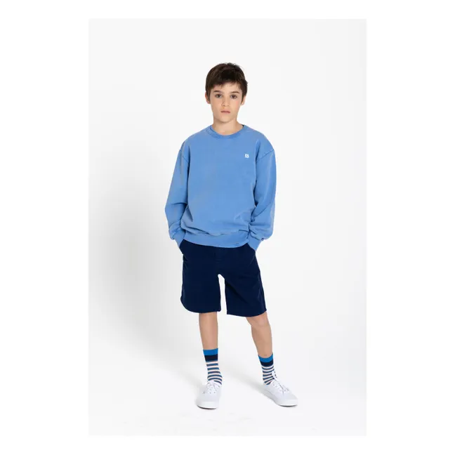 Malo Striped Socks | Blue