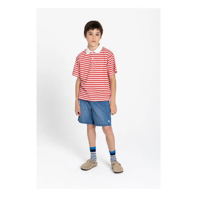 Malo Striped Socks | Blue