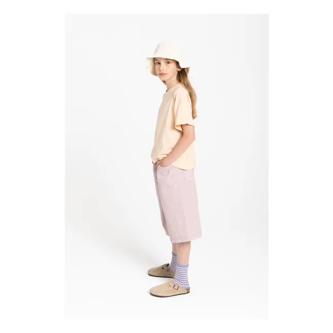 Chaussettes Lolita Rayées | Lavande