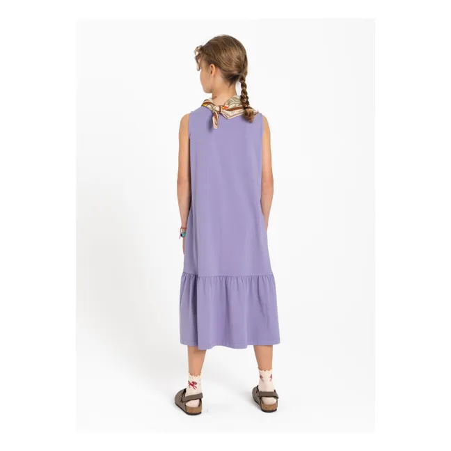 Robe Sans Manches Lyra Coton Bio | Lavande