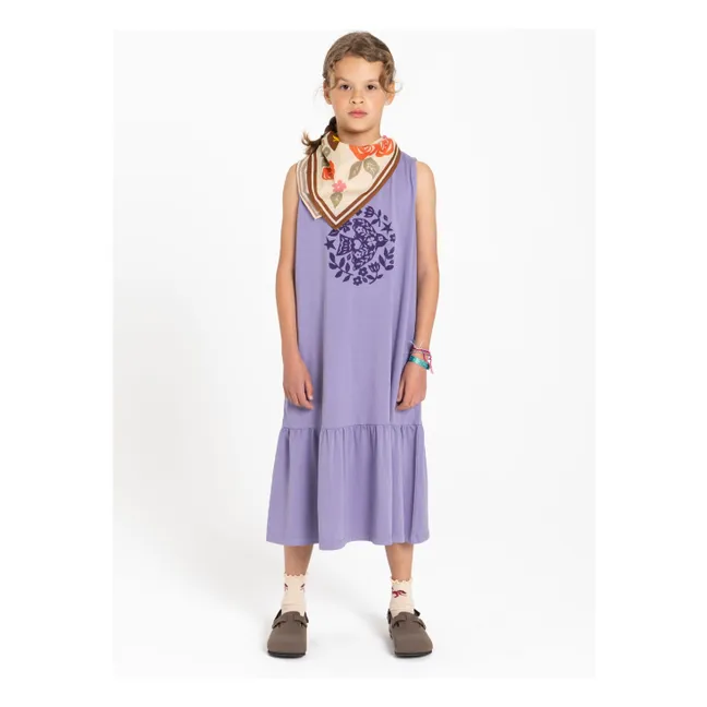Robe Sans Manches Lyra Coton Bio | Lavande