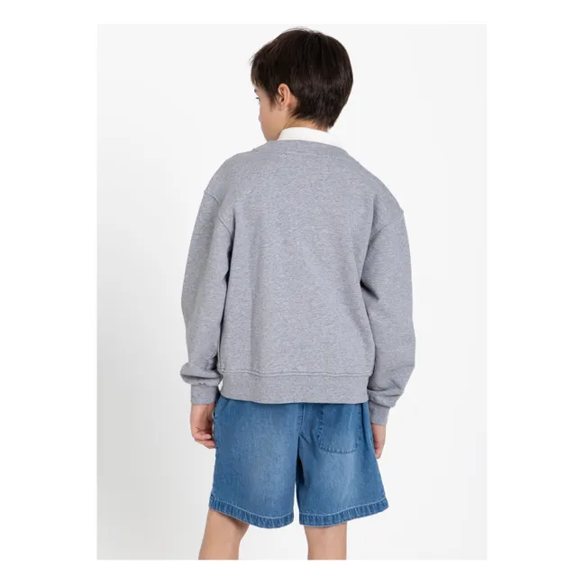 Chaqueta de algodón ecológico Ostmark | Gris Jaspeado