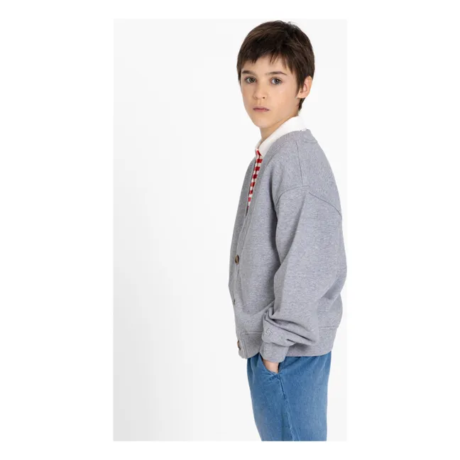 Chaqueta de algodón ecológico Ostmark | Gris Jaspeado