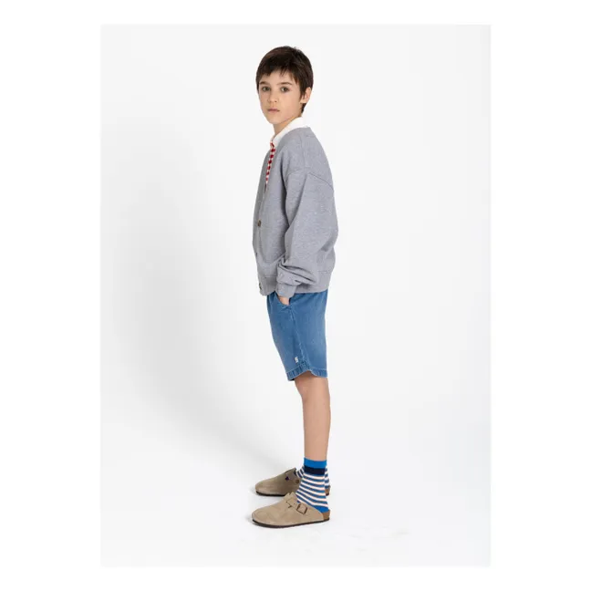 Chaqueta de algodón ecológico Ostmark | Gris Jaspeado