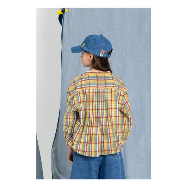 Maxine Carreaux blouse | Green