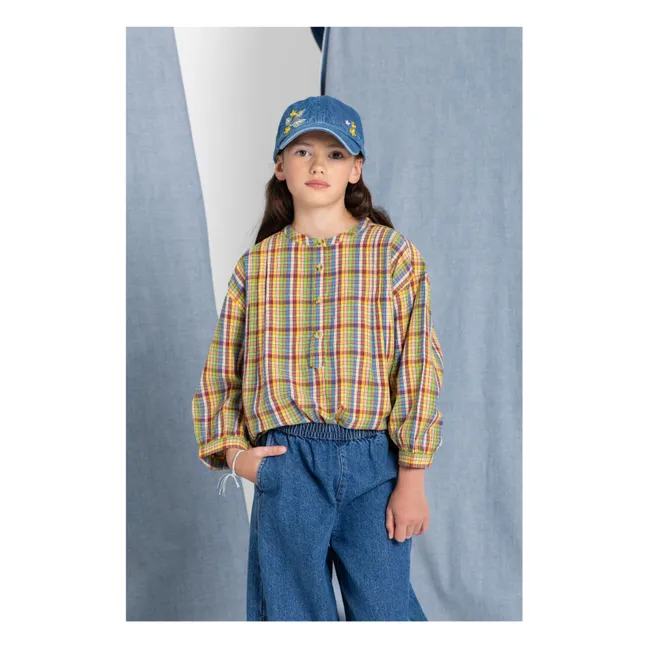 Maxine Carreaux blouse | Green