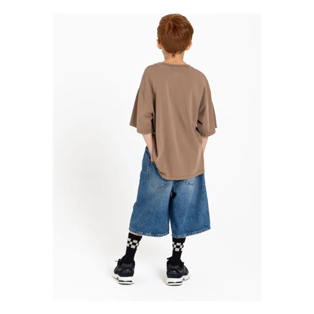 Bermuda Denim Oversize Sacha | Denim blue