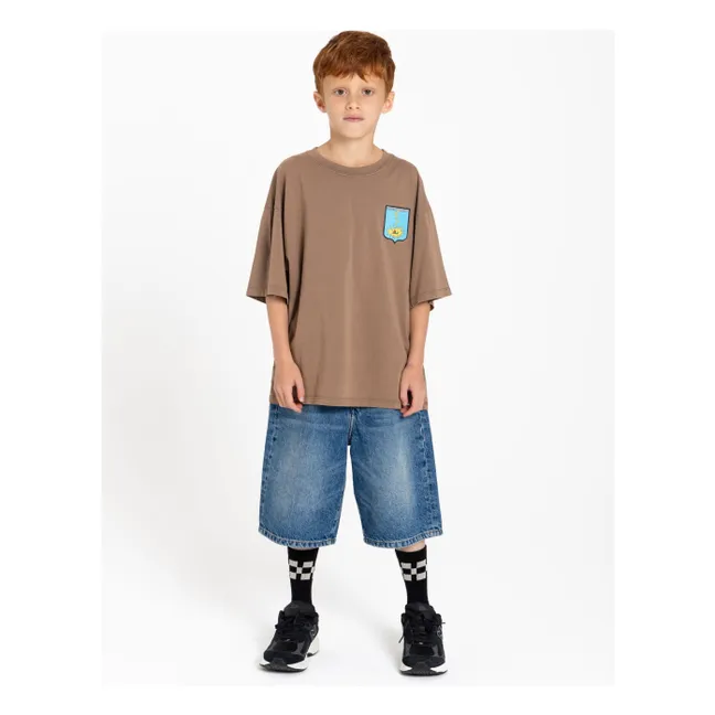 Bermuda Denim Oversize Sacha | Denim blue