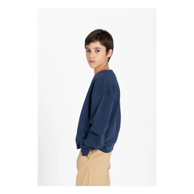 Chaqueta de algodón ecológico Ostmark | Azul Noche