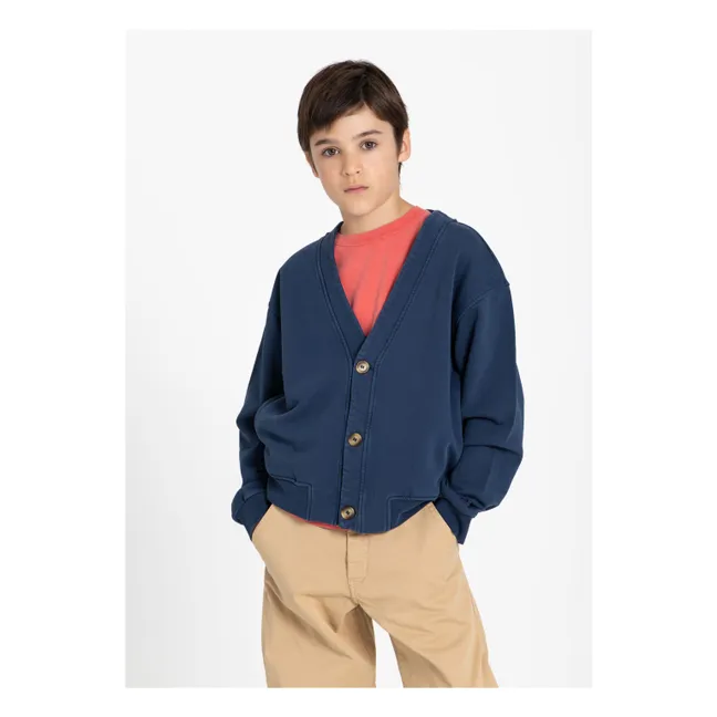 Chaqueta de algodón ecológico Ostmark | Azul Noche