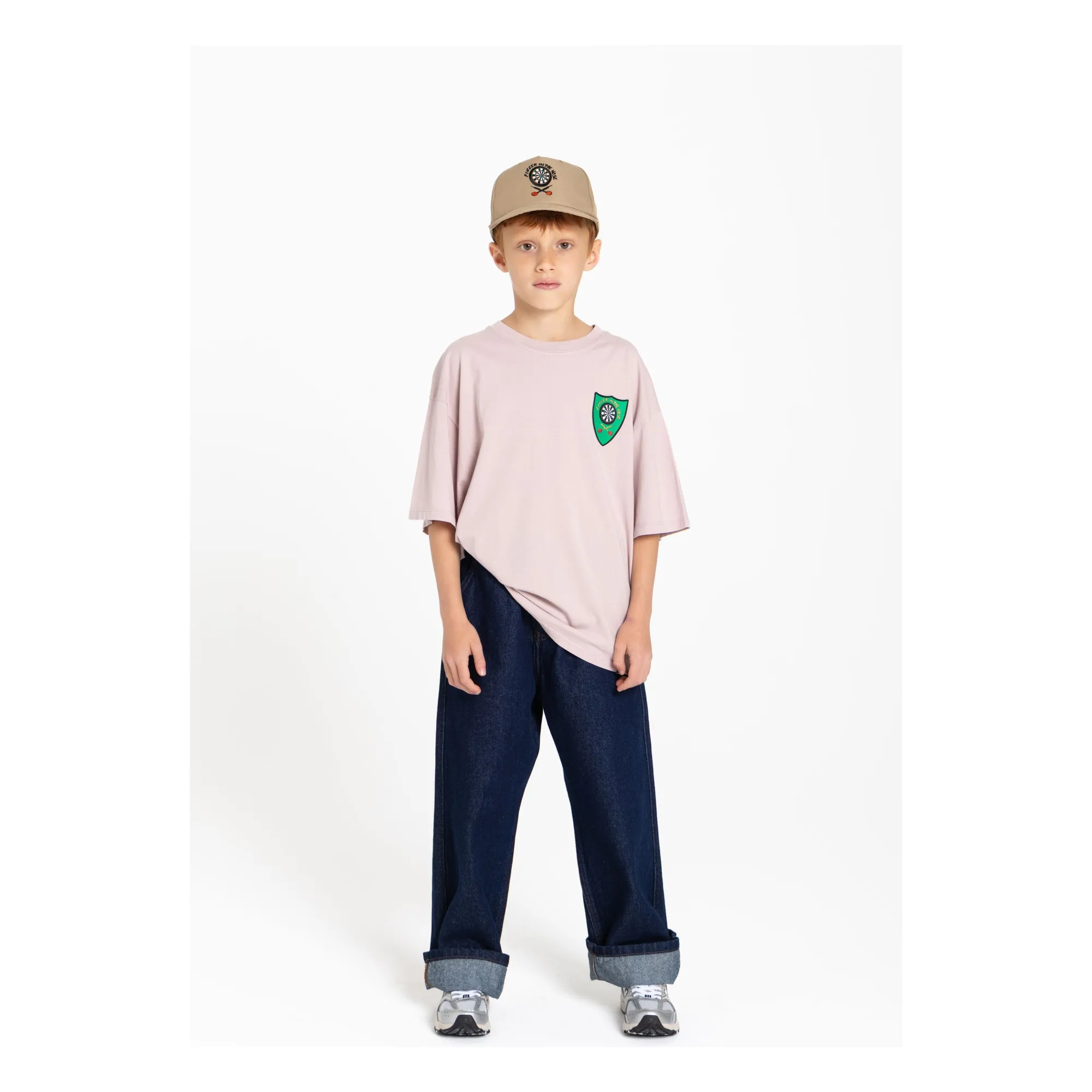 T-shirt Taylor Coton Bio | Vieux Rose- Image produit n°8