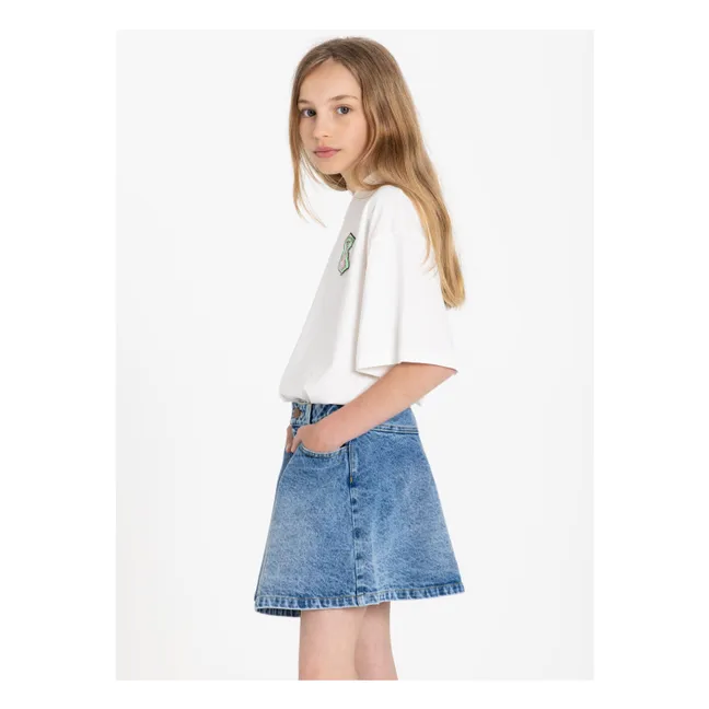Denim Joplin skirt | Blue