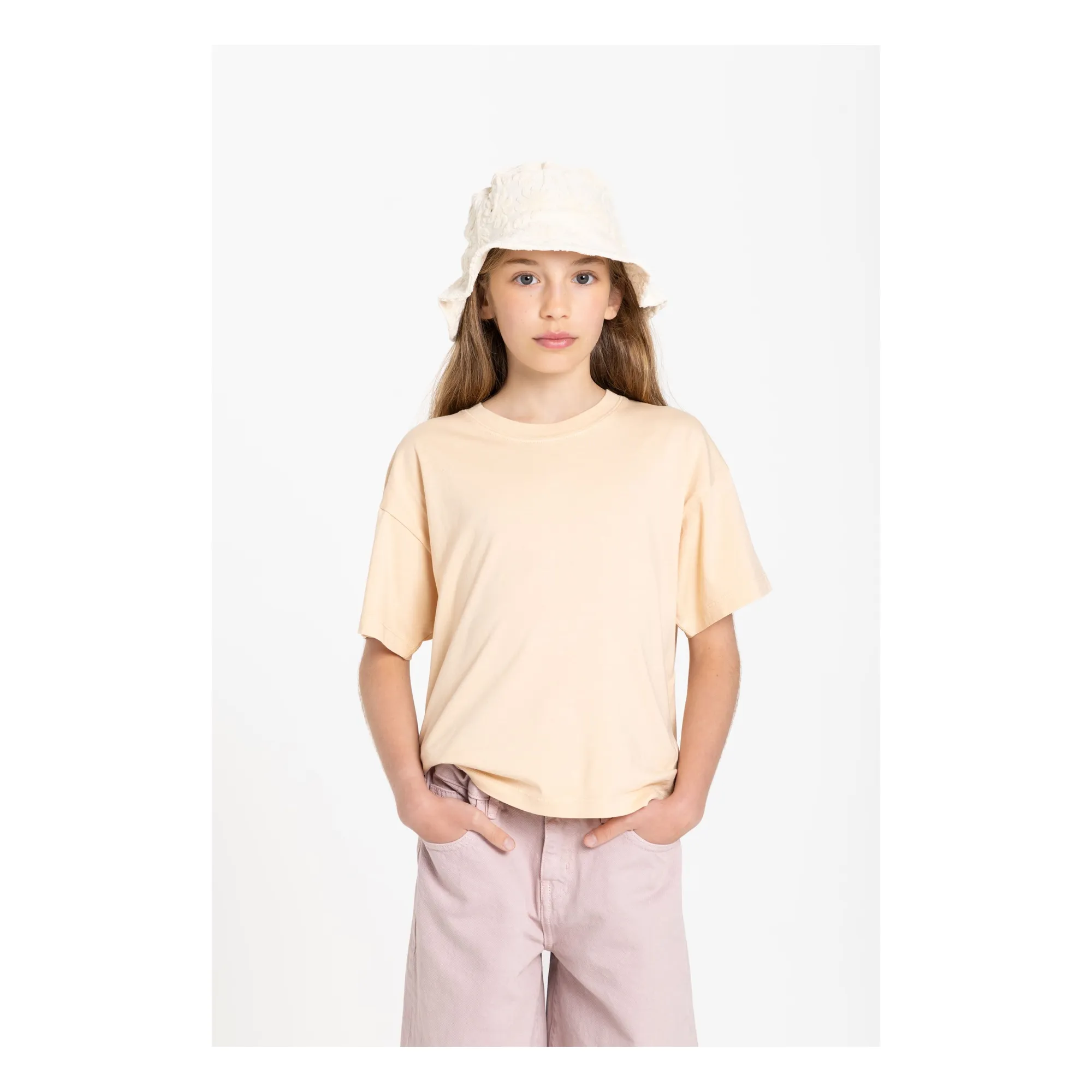 T-shirt Liv Coton Bio | Jaune pâle- Image produit n°1