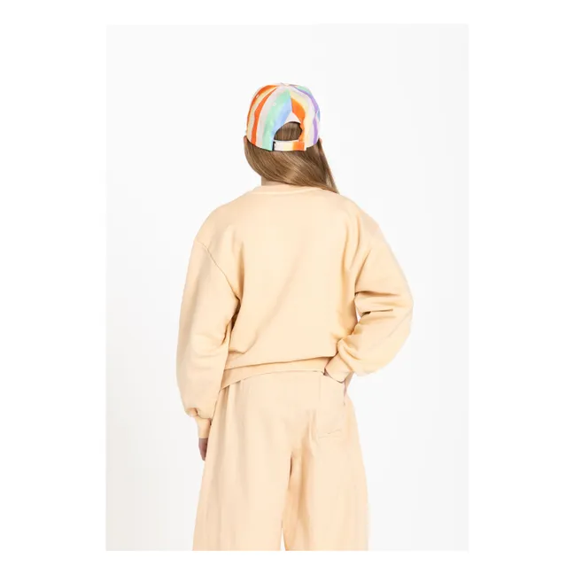 Sudadera Maia de algodón orgánico | Amarillo palo