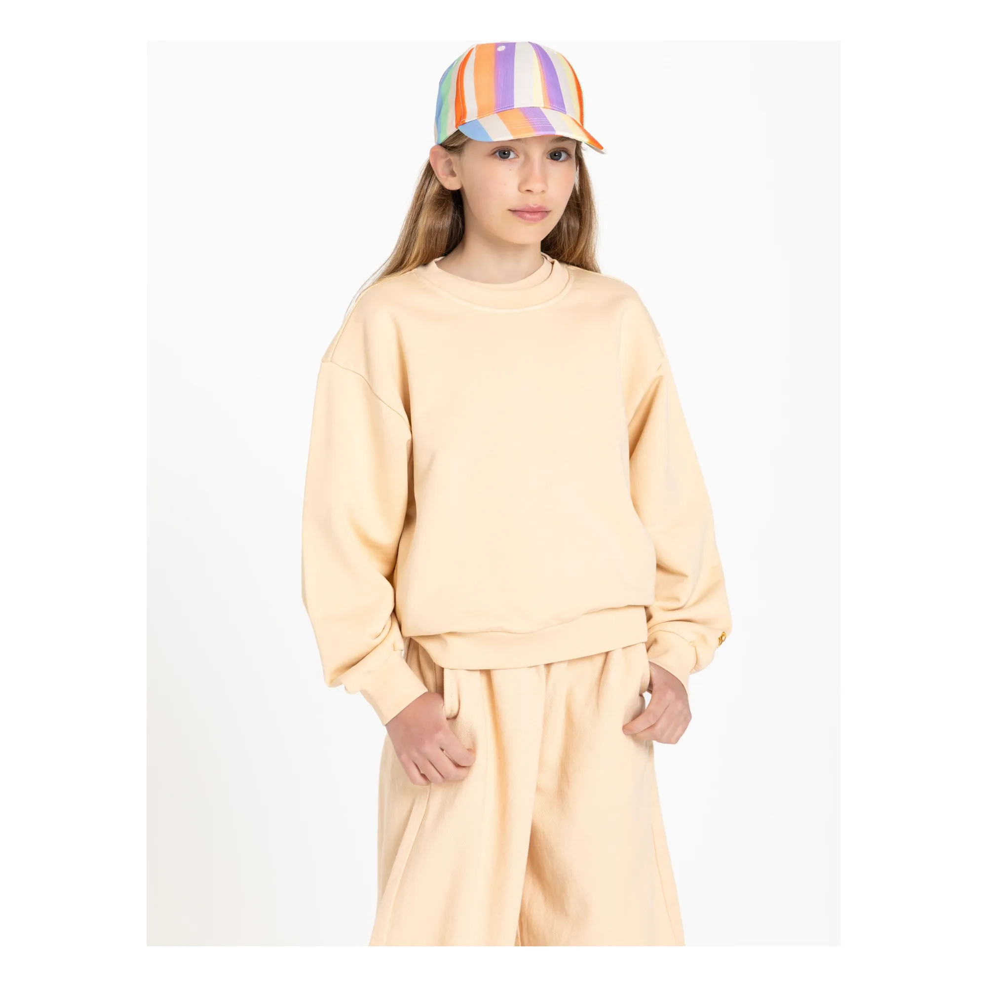 Sweat Maia Coton Bio | Jaune pâle- Image produit n°1
