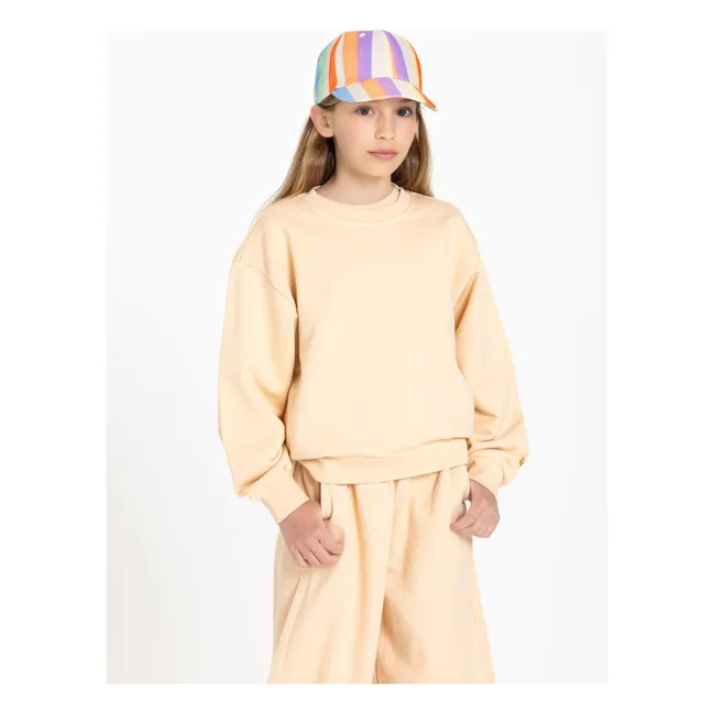 Sweat Maia Coton Bio | Jaune pâle